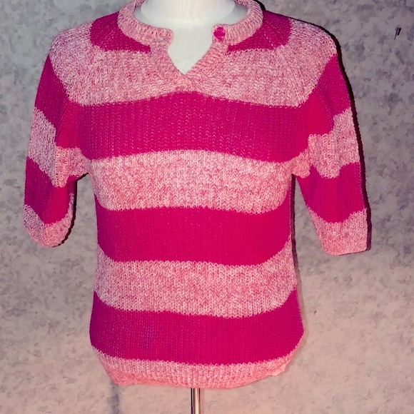 Vintage Picket & Post Knit 3/4 Sleeve Sweater - Picture 3 of 9